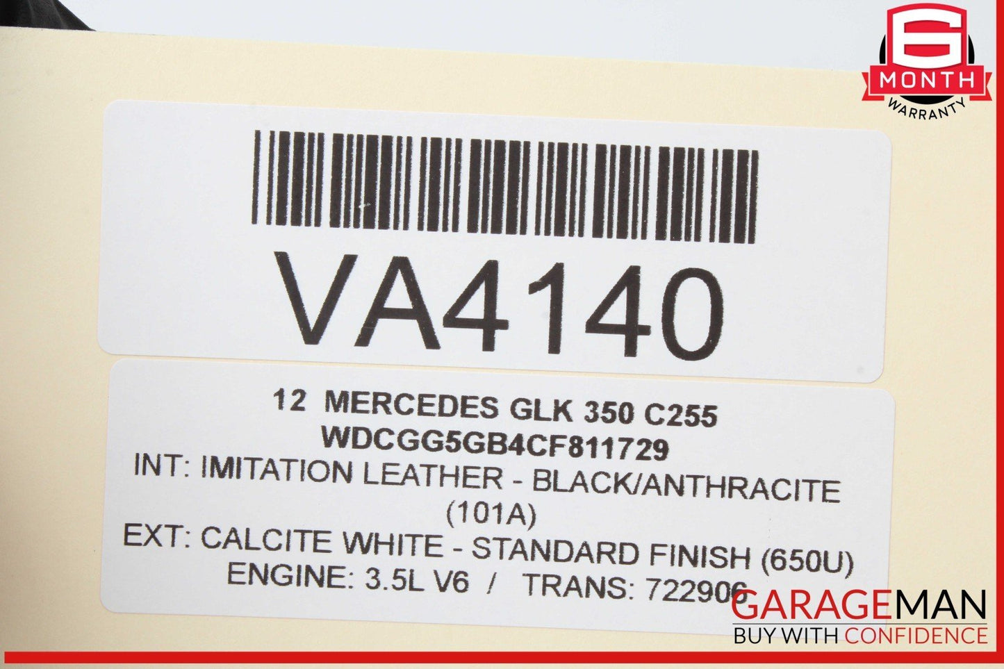 08-18 Mercedes X204 GLK350 Rear Right Side Door Control Module 2129004006 OEM