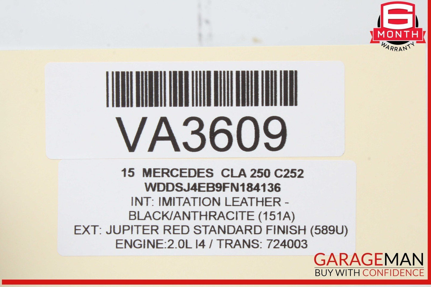 14-19 Mercedes W117 CLA250 Front Center AC A/C Air Vent Nozzle Trim Grill OEM