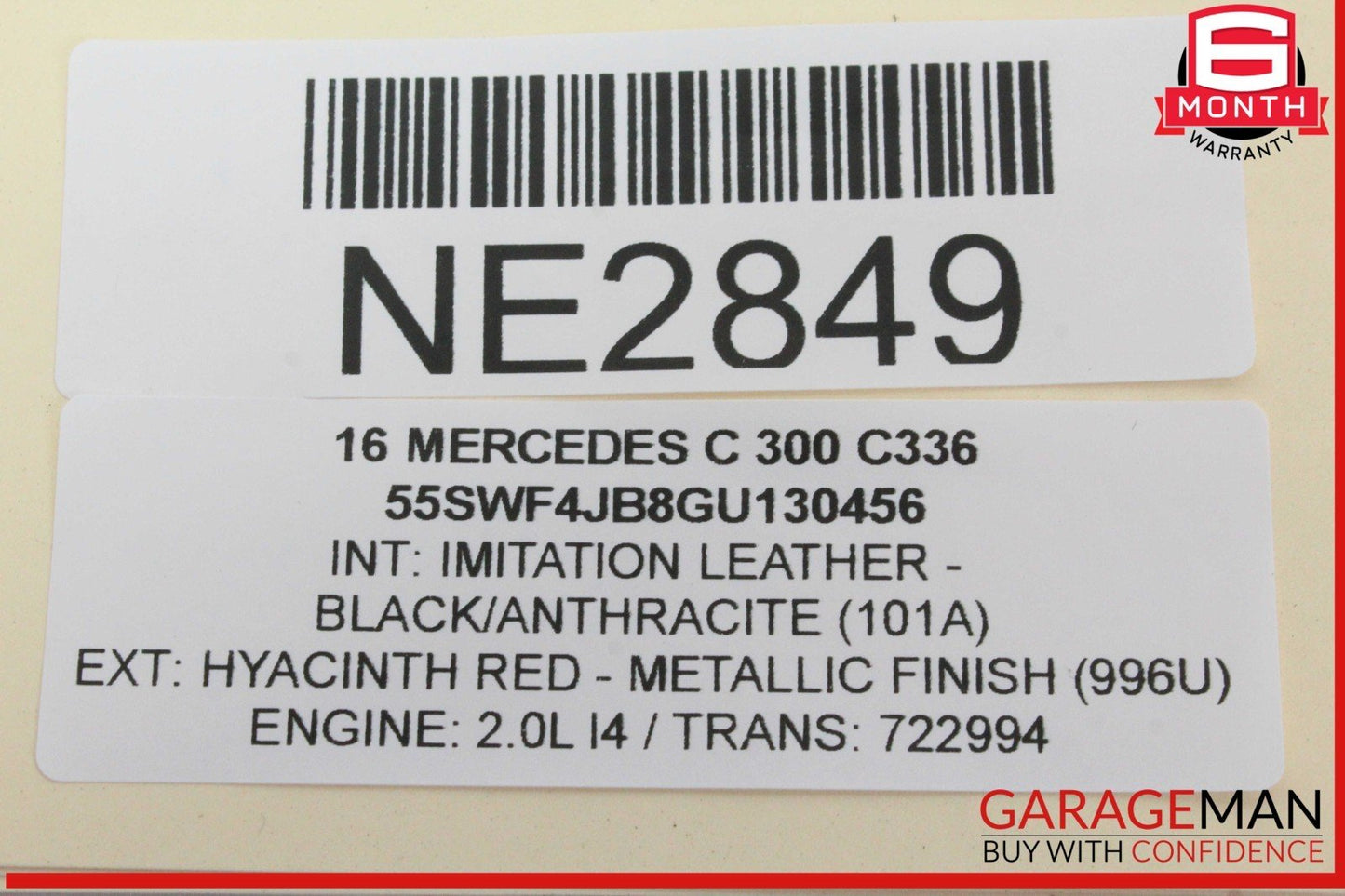 15-20 Mercedes W205 C300 GLC43 AMG Right Side Outer Dash Air A/C Vent Grille OEM