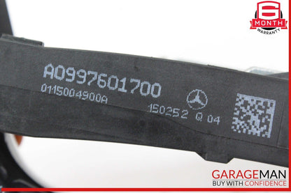 15-20 Mercedes W205 C300 Rear Left Driver Side Exterior Door Handle Gray OEM
