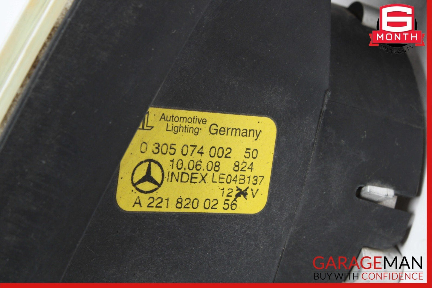 07-09 Mercedes W221 S550 S600 Front Right Passenger Side Fog Light Lamp OEM