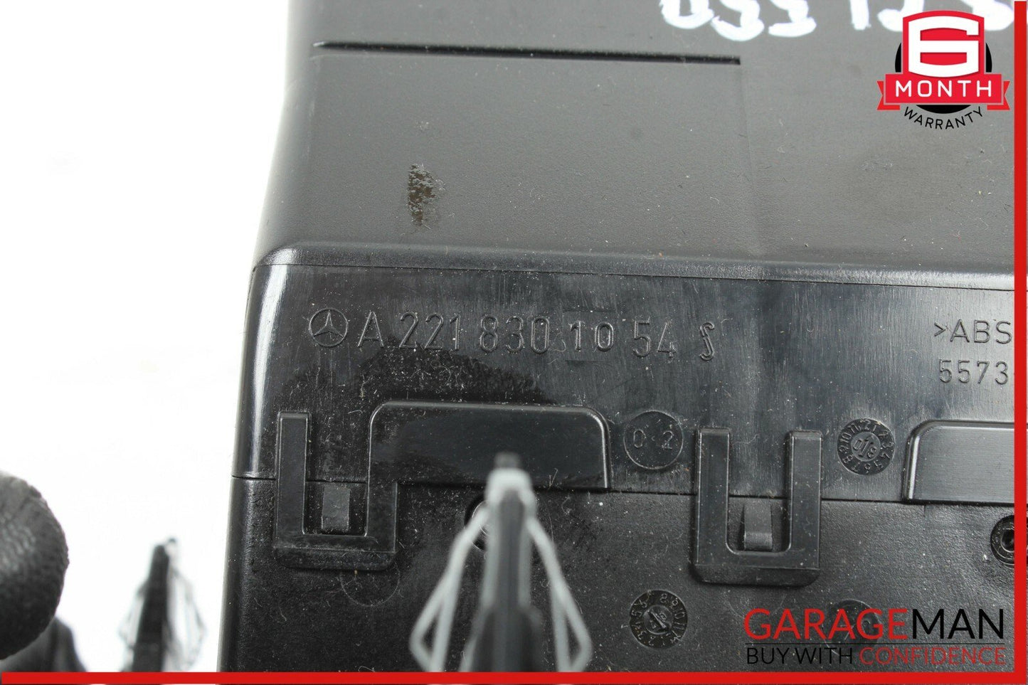 07-14 Mercedes W216 CL500 Rear Center Console AC A/C Air Vent Trim Bezel OEM