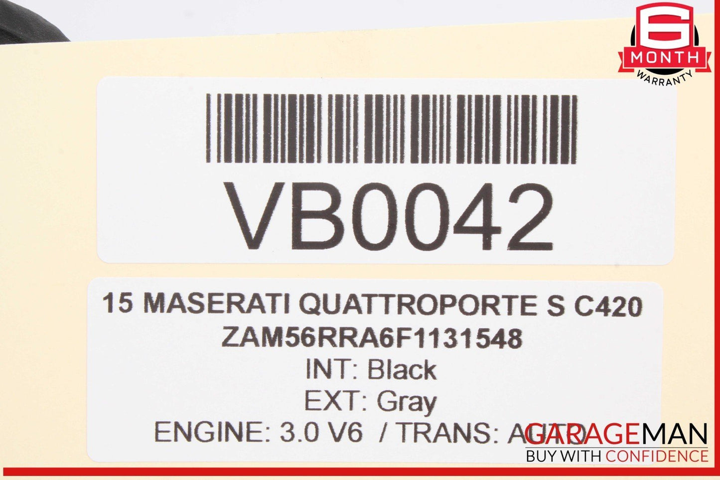 14-17 Maserati Quattroporte S Rear Left Driver Side Door Control Module Unit OEM