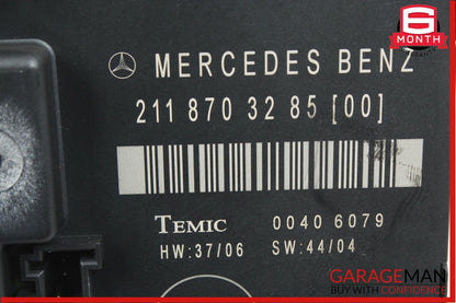 06-11 Mercedes E350 E550 CLS350 CLS550 Rear Right Side Door Controller Module