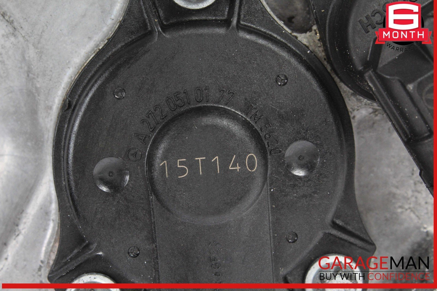 05-13 Mercedes X164 GL450 4MATIC Front Right Engine Timing Chain Cover Plate OEM