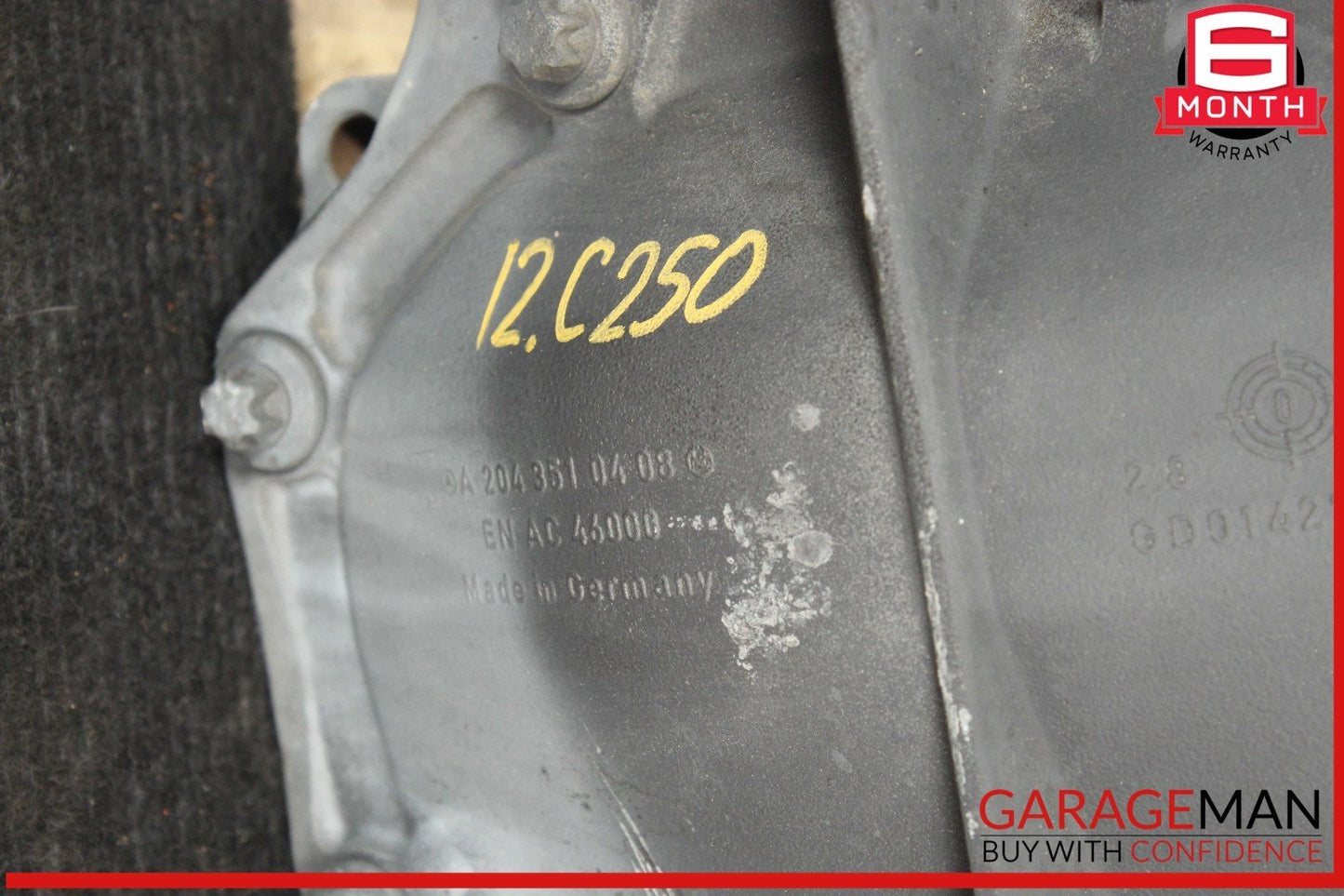 10-16 Mercedes W212 E350 C250 RWD Rear Axle Diff Differential Carrier OEM