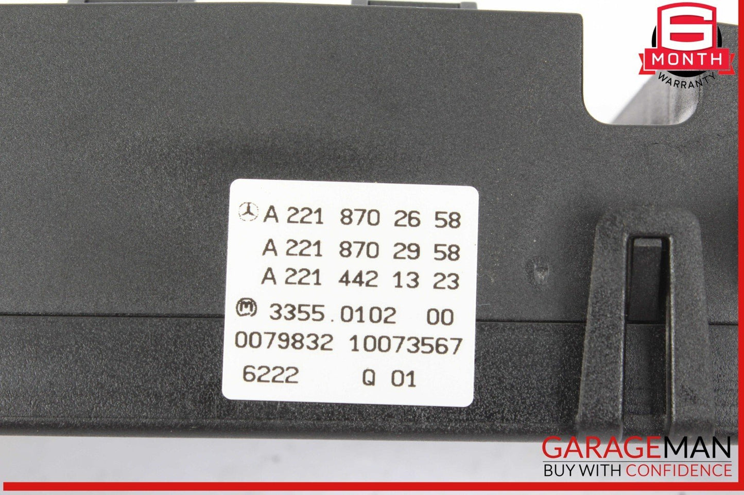 07-14 Mercedes W221 S550 S400 CL550 A/C AC Heater Climate Control Switch OEM