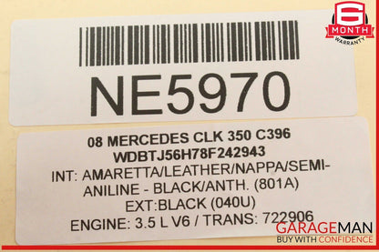 01-09 Mercedes W209 CLK350 Front Left Side Door Audio Sound Speaker 2038205802