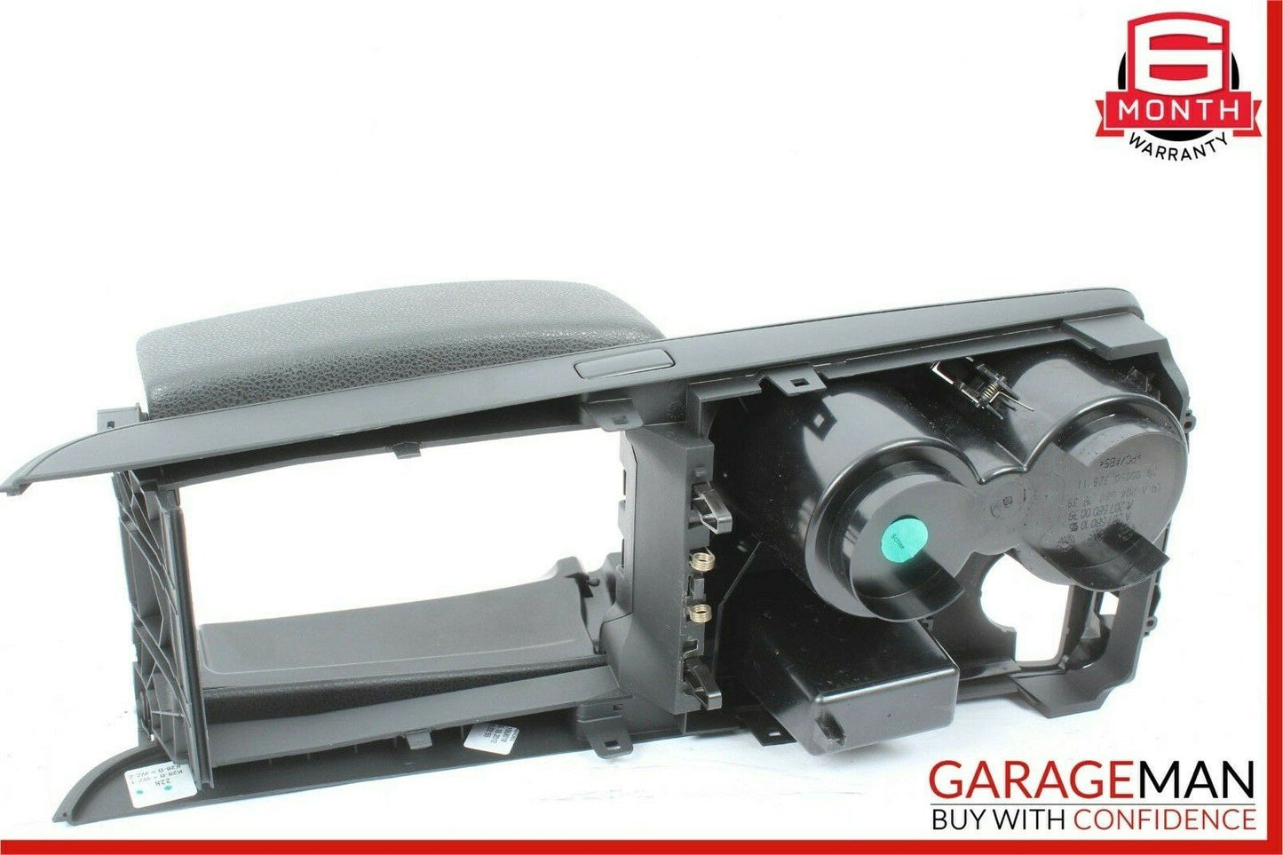 08-14 Mercedes W204 C350 Center Console Arm Rest Armrest Cup Holder OEM