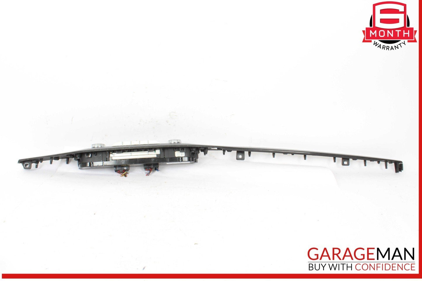 17-19 Audi Q7 Dash Center AC A/C Heater Climate Control Switch w/ Panel Trim OEM