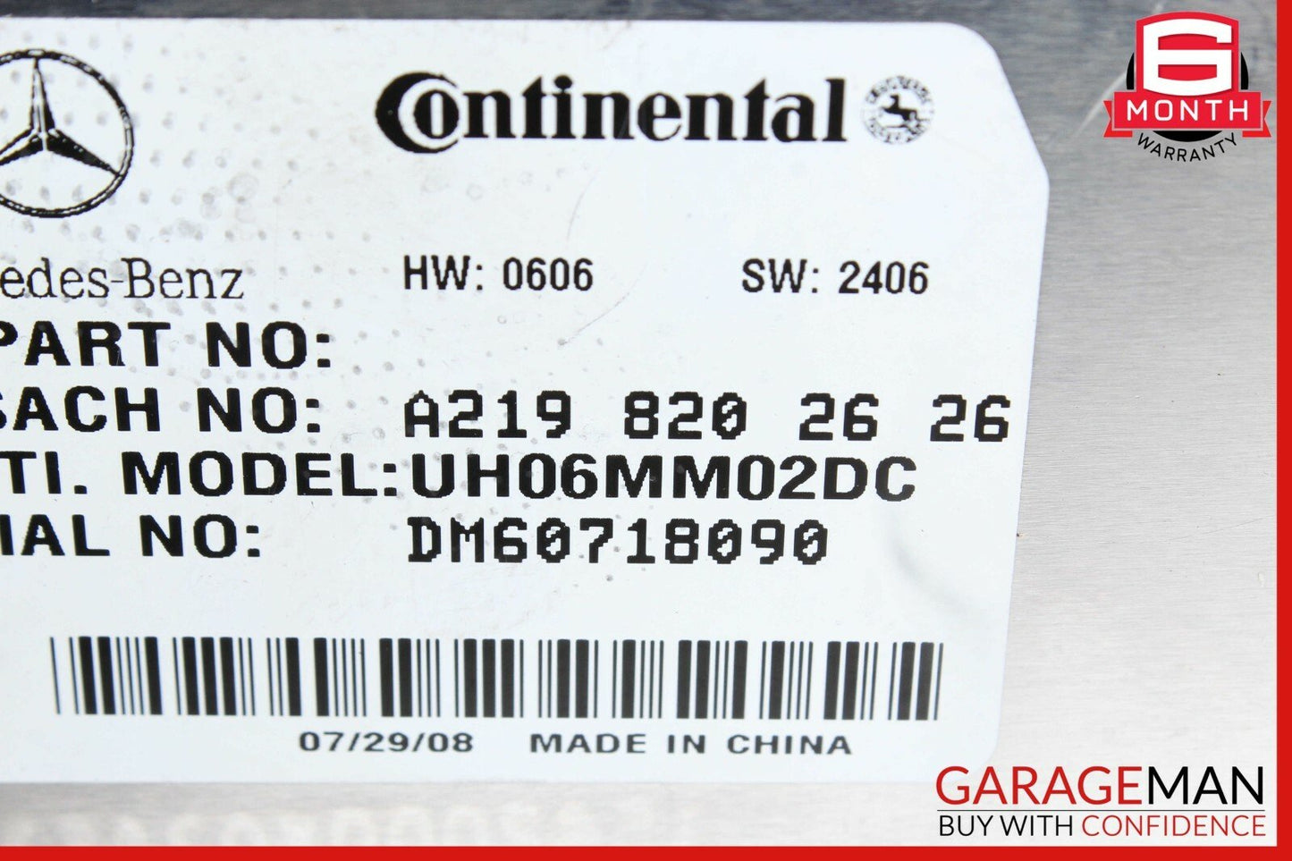 06-09 Mercedes X164 GL450 E350 ML550 CLS500 Communication Control Module Unit