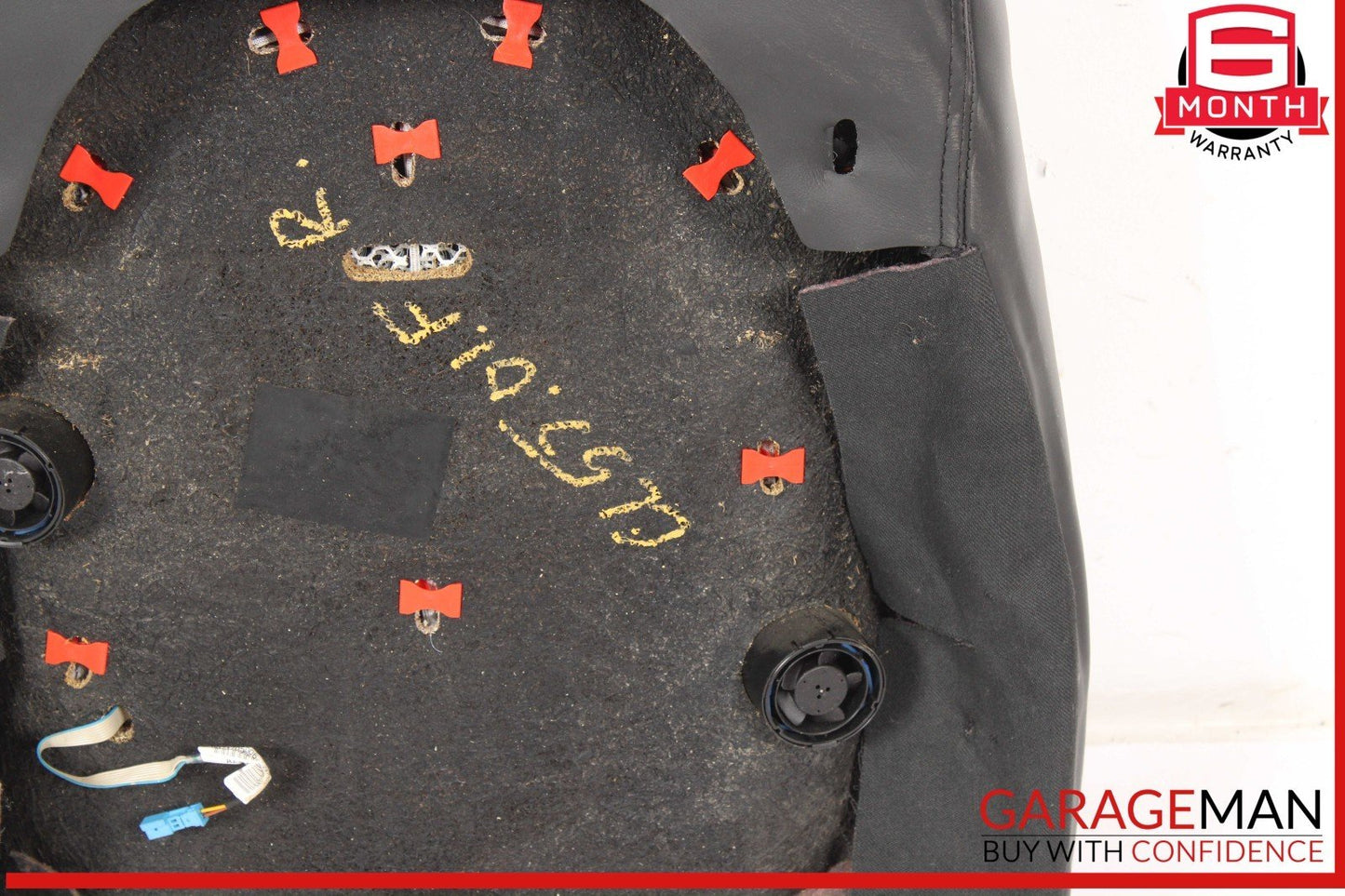 01-06 Mercedes W215 CL55 CL65 AMG Front Right Side Upper Seat Cushion Black OEM