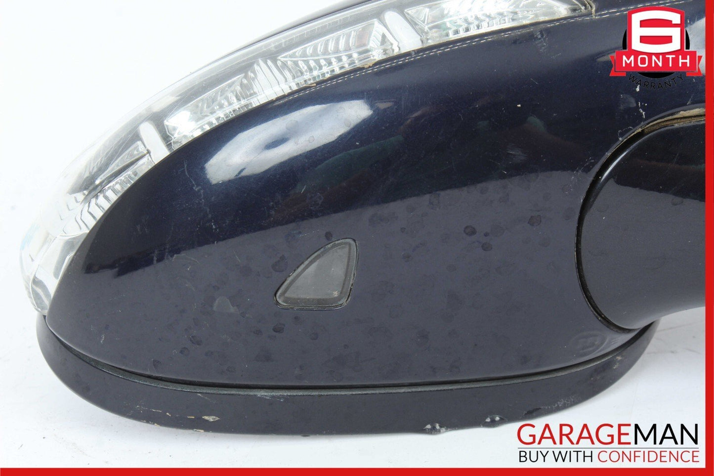 07-09 Mercedes W221 S550 S600 Right Side Mirror Door Rear View Black OEM