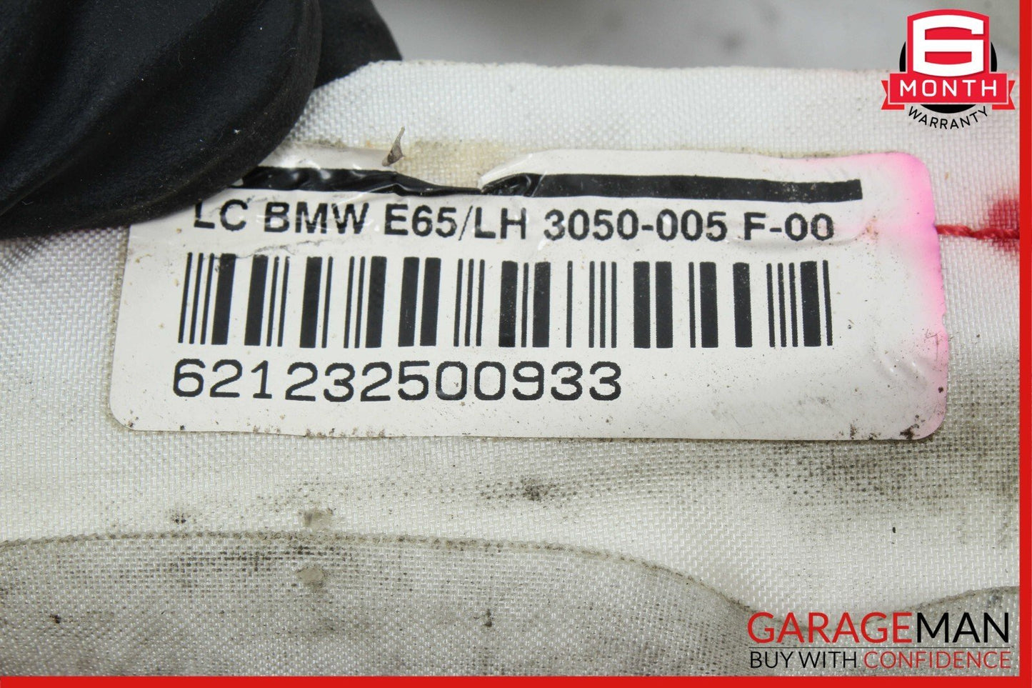 01-05 BMW 7-Series Left Driver Side Roof Curtain Airbag Air Bag 621232500933 OEM