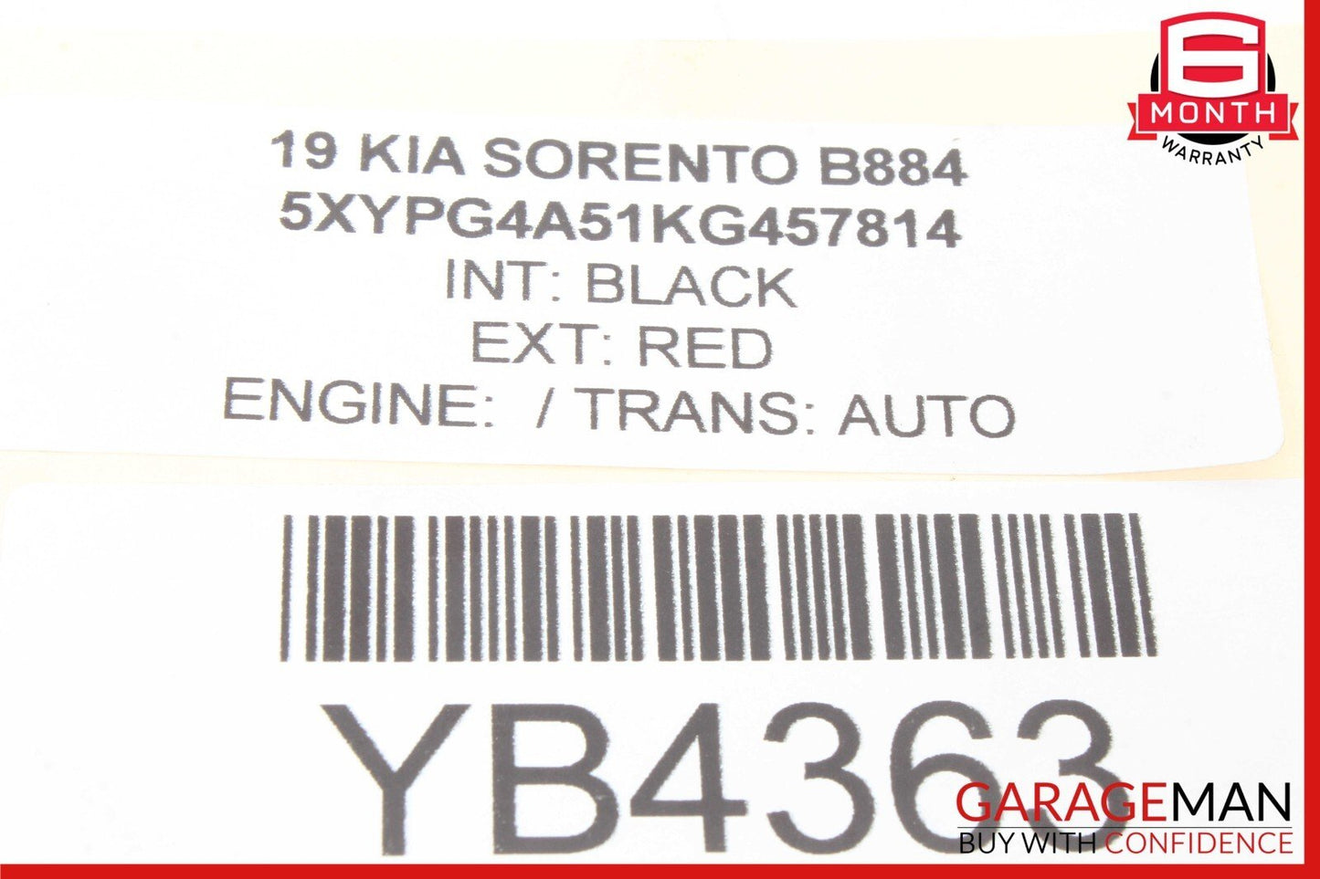 17-20 Kia Sorento Sedona Crankshaft Pulley 3.3L 23124-3C201 OEM