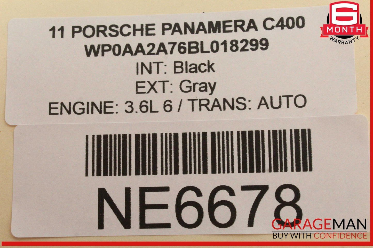 10-16 Porsche Panamera 970 Xenon HID Headlight Ballast Module Unit OEM
