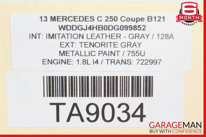 10-16 Mercedes W204 C250 SLK250 M271 Engine Throttle Body 2661410525 OEM