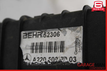 01-12 Mercedes W215 CL55 SL63 S600 Engine Motor Water Cooling Radiator OEM