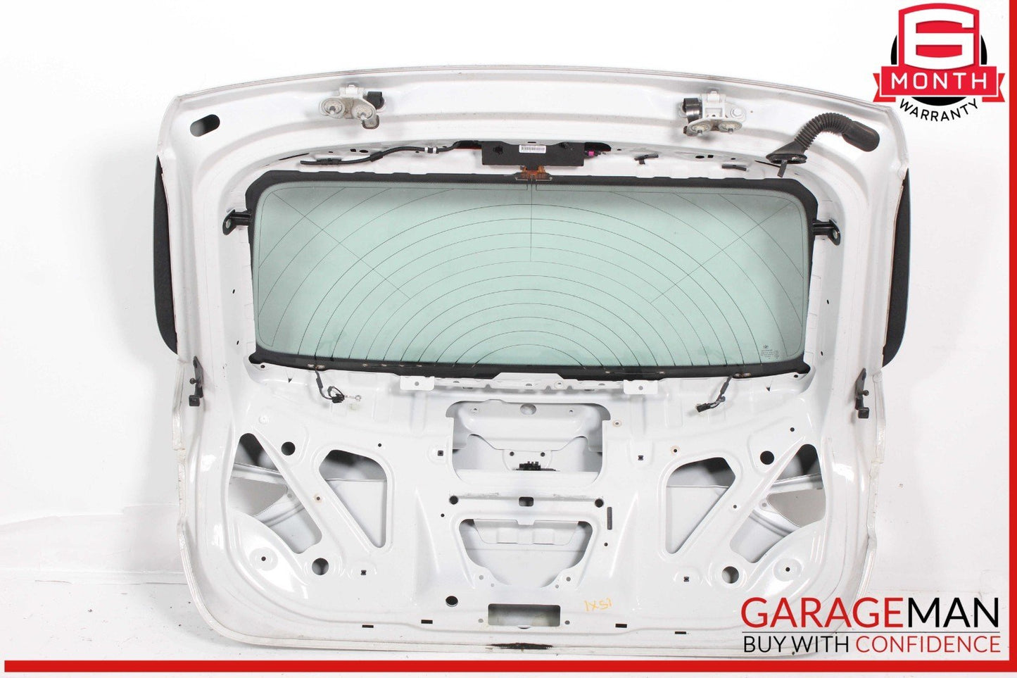 12-15 BMW X1 E84 Trunk Hatch Lid Tailgate Assembly White OEM