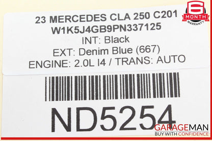 20-23 Mercedes W118 CLA250 Rear Right or Left Side Upper Camber Control Arm