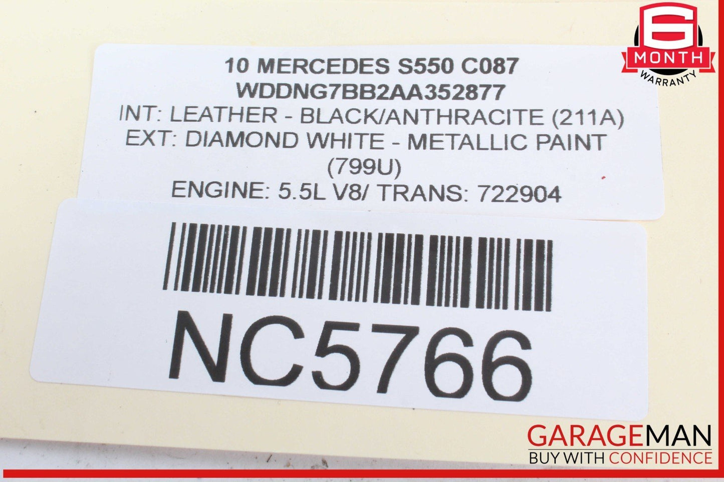 10-13 Mercedes W221 S550 Front Right Side Seatbelt Seat Belt Retractor OEM
