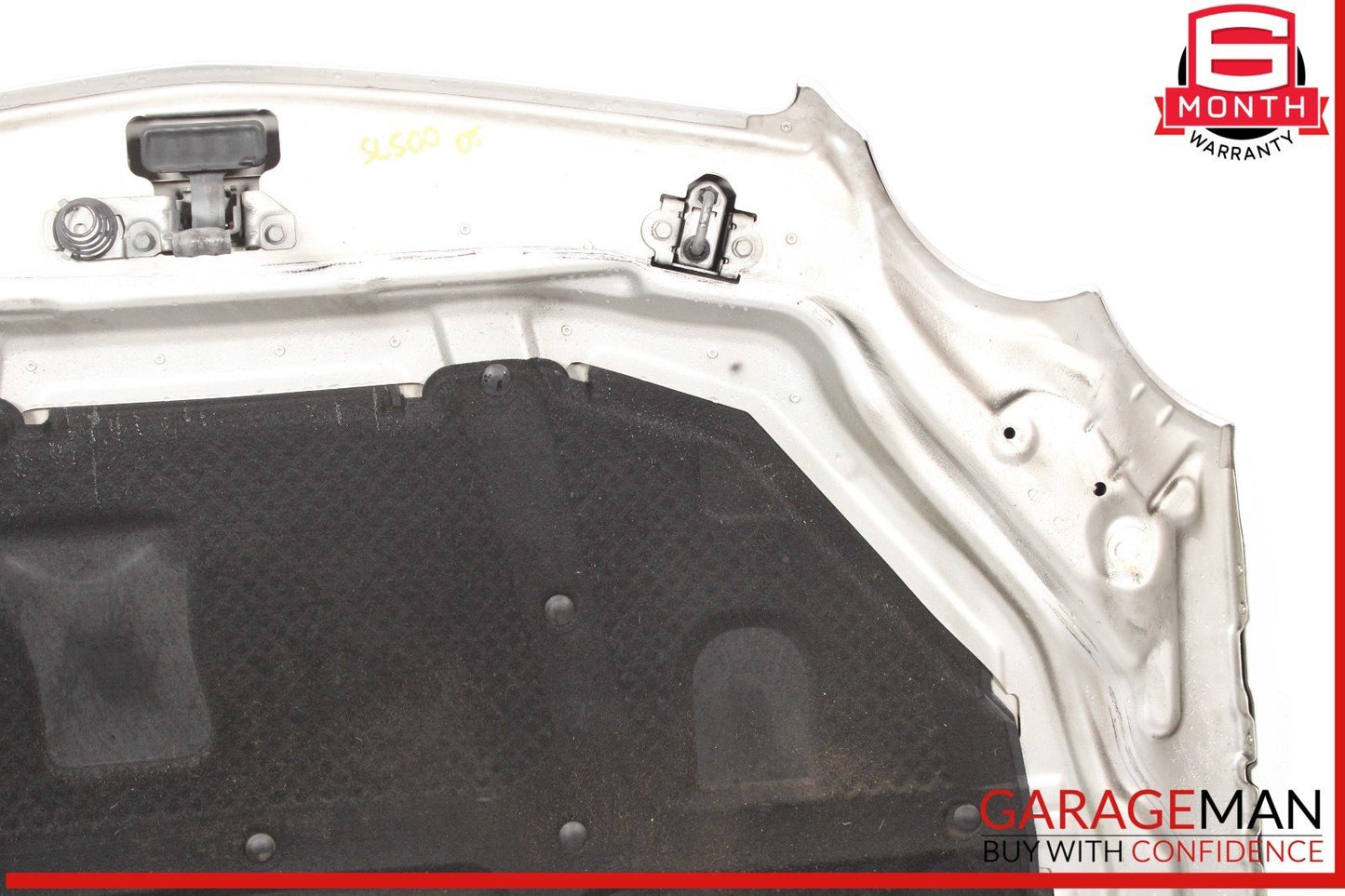 03-08 Mercedes R230 SL500 SL600 Front Hood Bonnet Vent Cover Assembly OEM