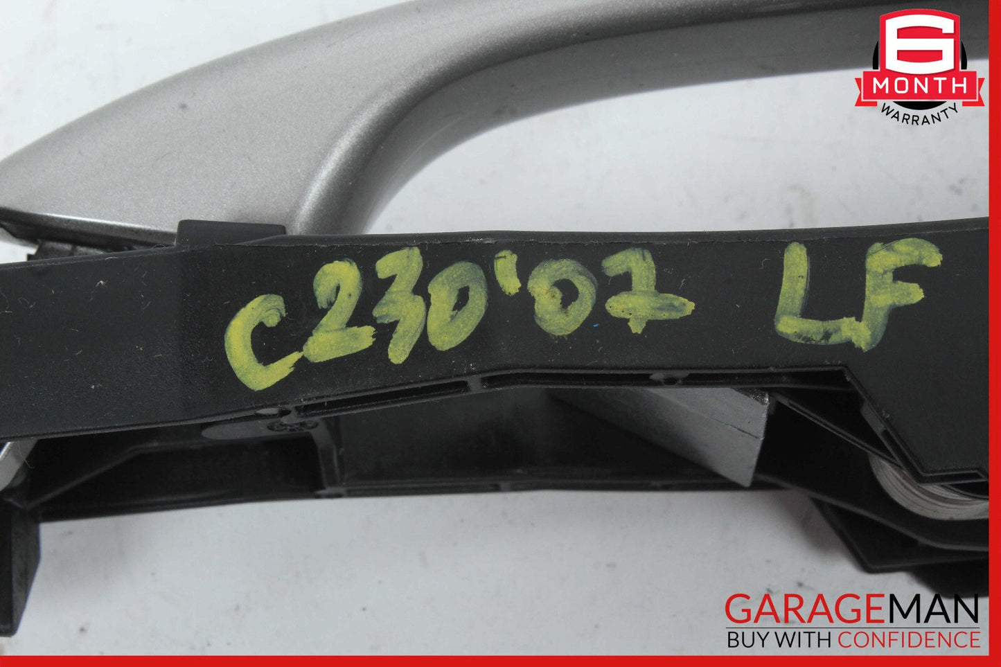 05-07 Mercedes W203 C280 Front Left Driver Side Exterior Door Handle Silver OEM