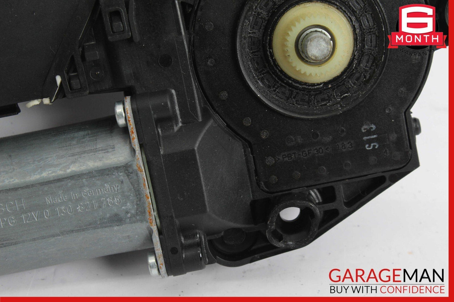 03-10 Porsche Cayenne S 955 957 Rear Left Side Door Window Regulator Motor OEM