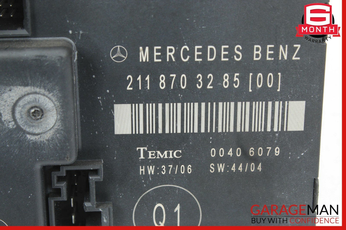 06-11 Mercedes W211 E350 Rear Right Door Control Module 2118703285 OEM