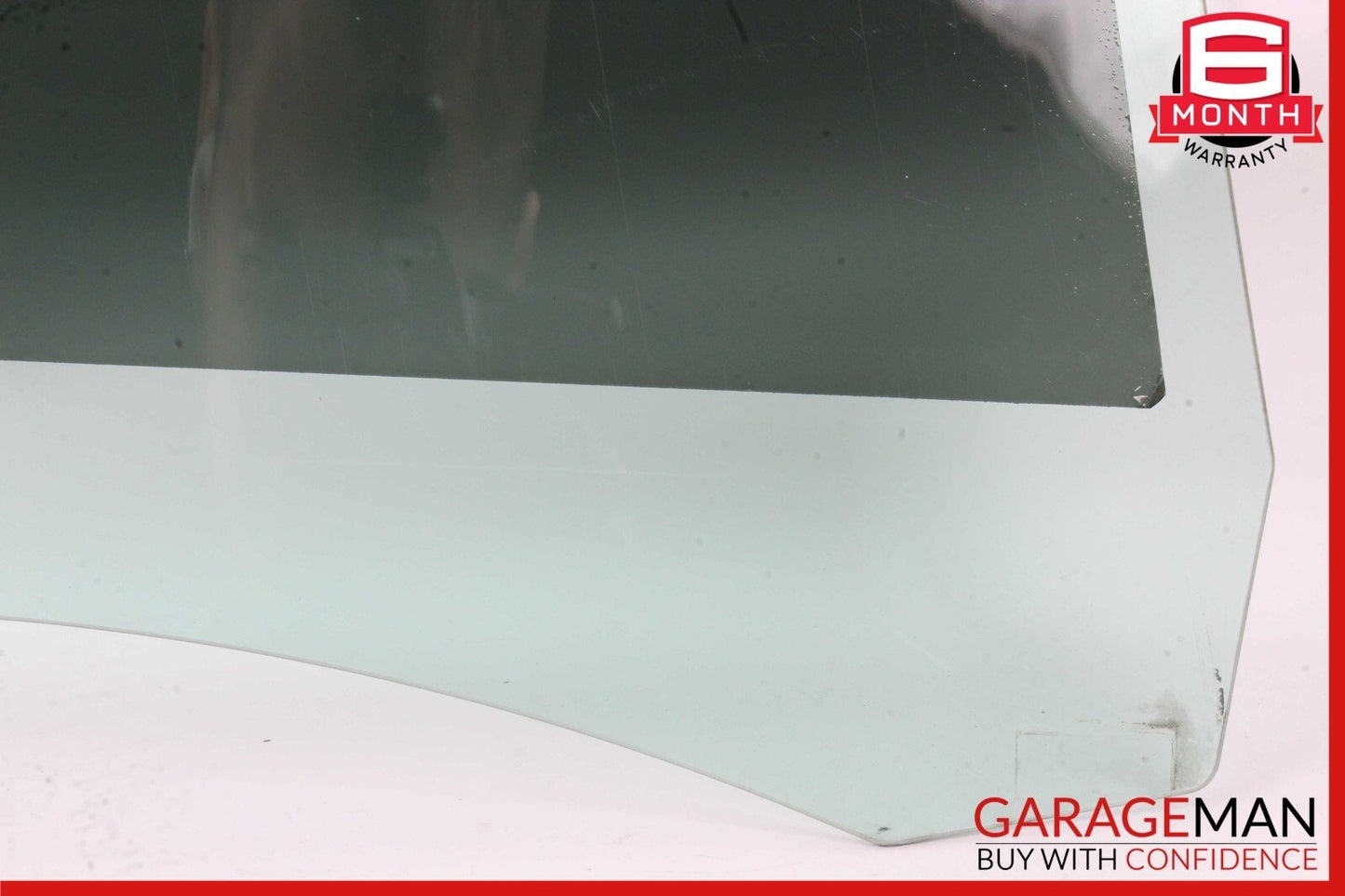 08-17 AUDI S5 FRONT LEFT DRIVER DOOR WINDOW GLASS OEM