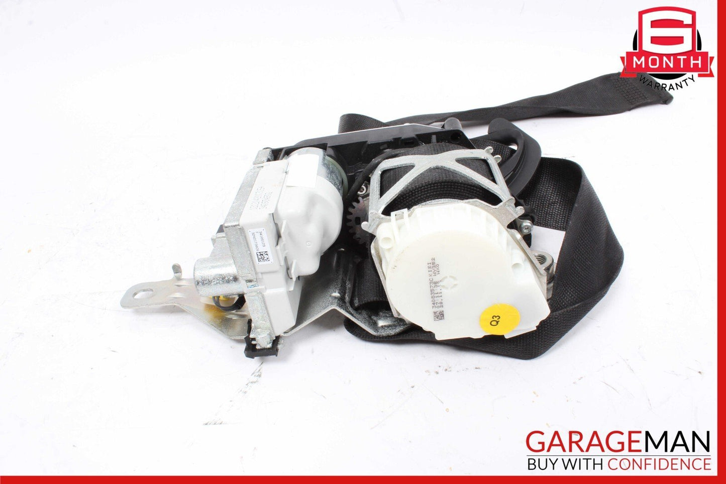 12-19 Mercedes X166 GL450 GLS550 Front Right Side Seat Belt Seatbelt Black