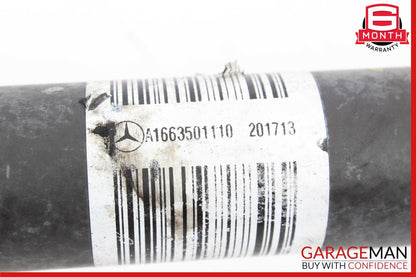 13-16 Mercedes X166 GL450 GL550 Rear Left / Right Drive Axle CV Shaft Driveshaft