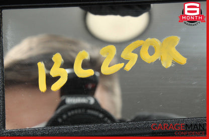 08-14 Mercedes W204 C250 Front Right Passenger Sun Visor Sunvisor Shade Black