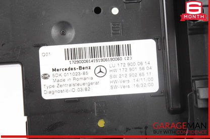 17-20 Mercedes SLC43 AMG SLC300 Rear Relay Fuse Box SAM Control Module OEM