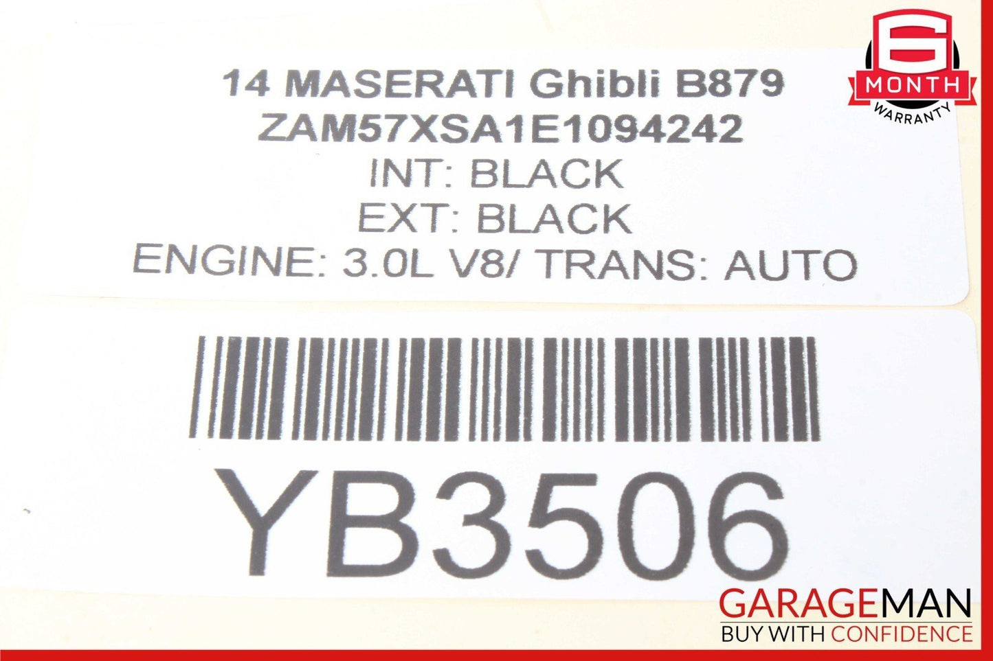 14-20 Maserati Ghibli M157 Quattroporte AC A/C Heater Blower Motor Fan OEM