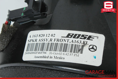 02-05 Mercedes W163 ML350 ML320 Front Right & Left Bose Sound Speaker Set OEM