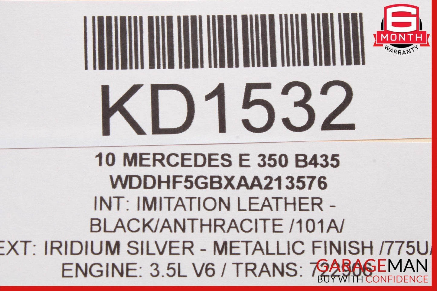 08-18 Mercedes W212 E350 C350 C300 Rear Right Side Door Control Module Unit OEM