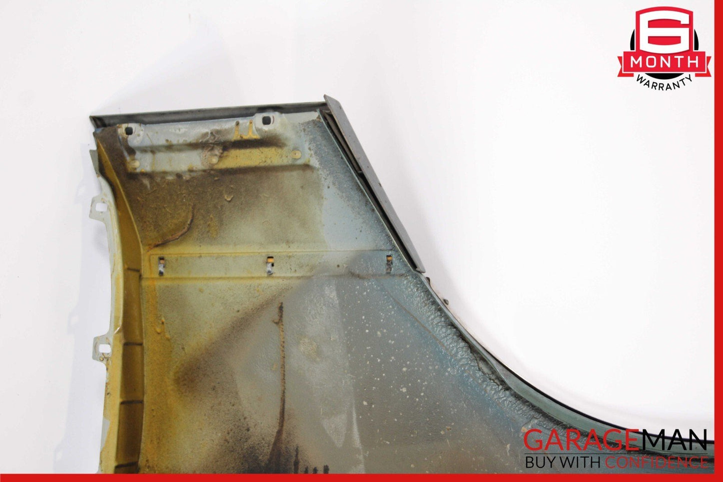 79-91 Mercedes W126 420SEL Front Right Side Wing Fender Panel Diamond Blue OEM