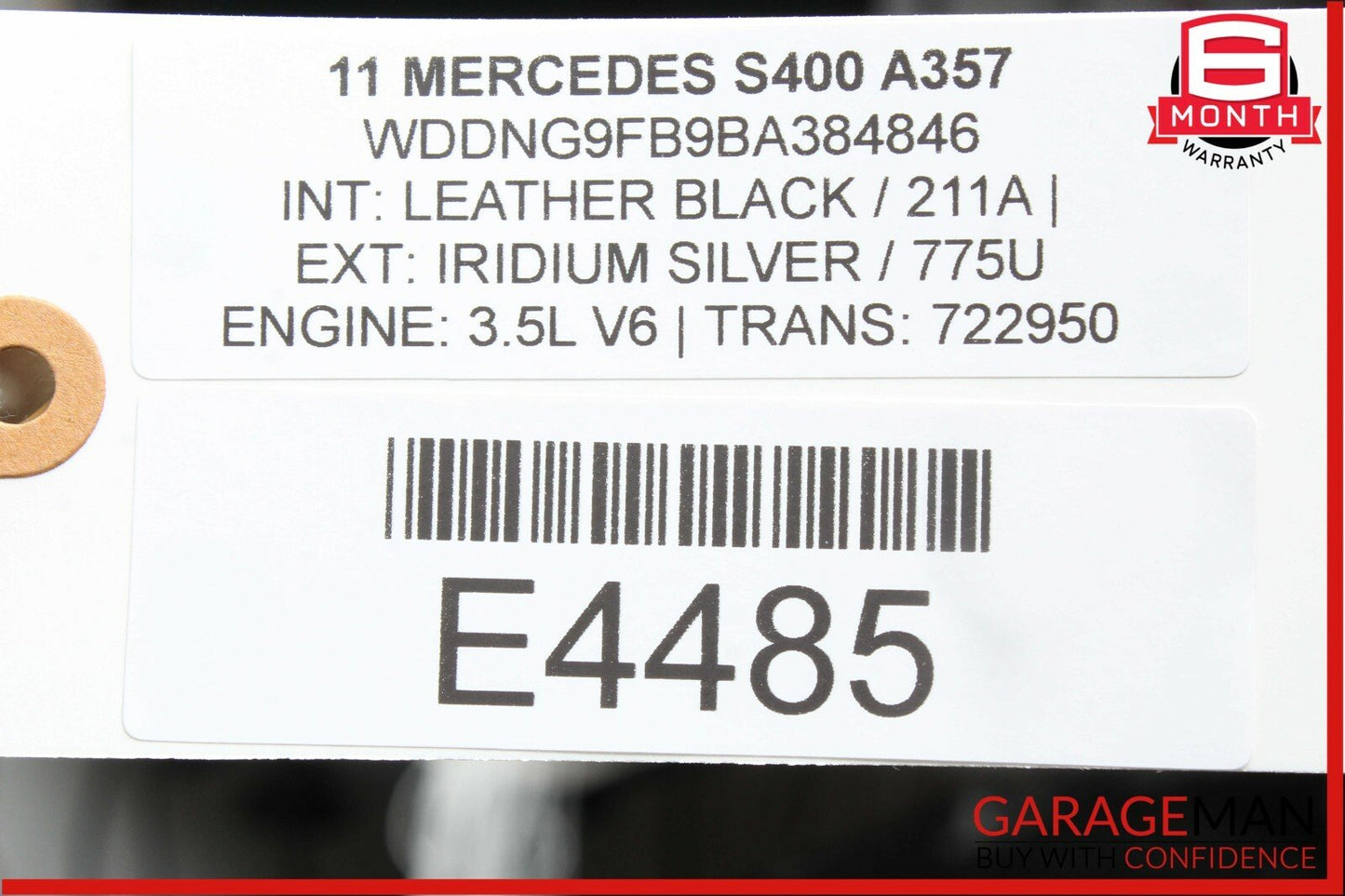 10-13 Mercedes W221 S550 S400 CL550 Fuse Box Control Module 0005406050 OEM