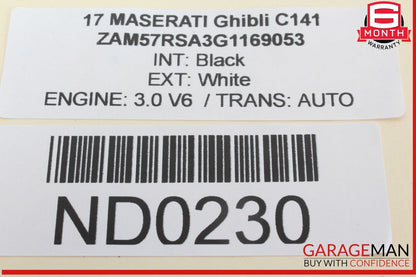 14-17 Maserati Ghibli Voltage Stabilizer Power Inverter Control Module Unit OEM