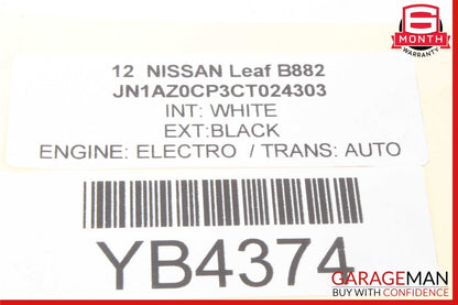 11-23 Nissan Leaf Front Left Driver Side Spindle Knuckle Bearing Hub OEM