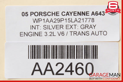 04-06 Porsche Cayenne 955 Front Right or Left Side Drive Axle Shaft Driveshaft