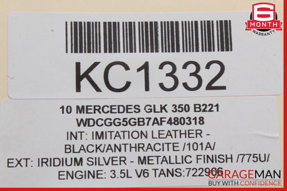 08-18 Mercedes X204 GLK350 E550 Front Left Driver Side Door Control Module OEM