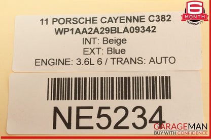 11-14 Porsce Cayenne 958 Airbag Air Bag Sensor SRS Diagnostic Control Module OEM
