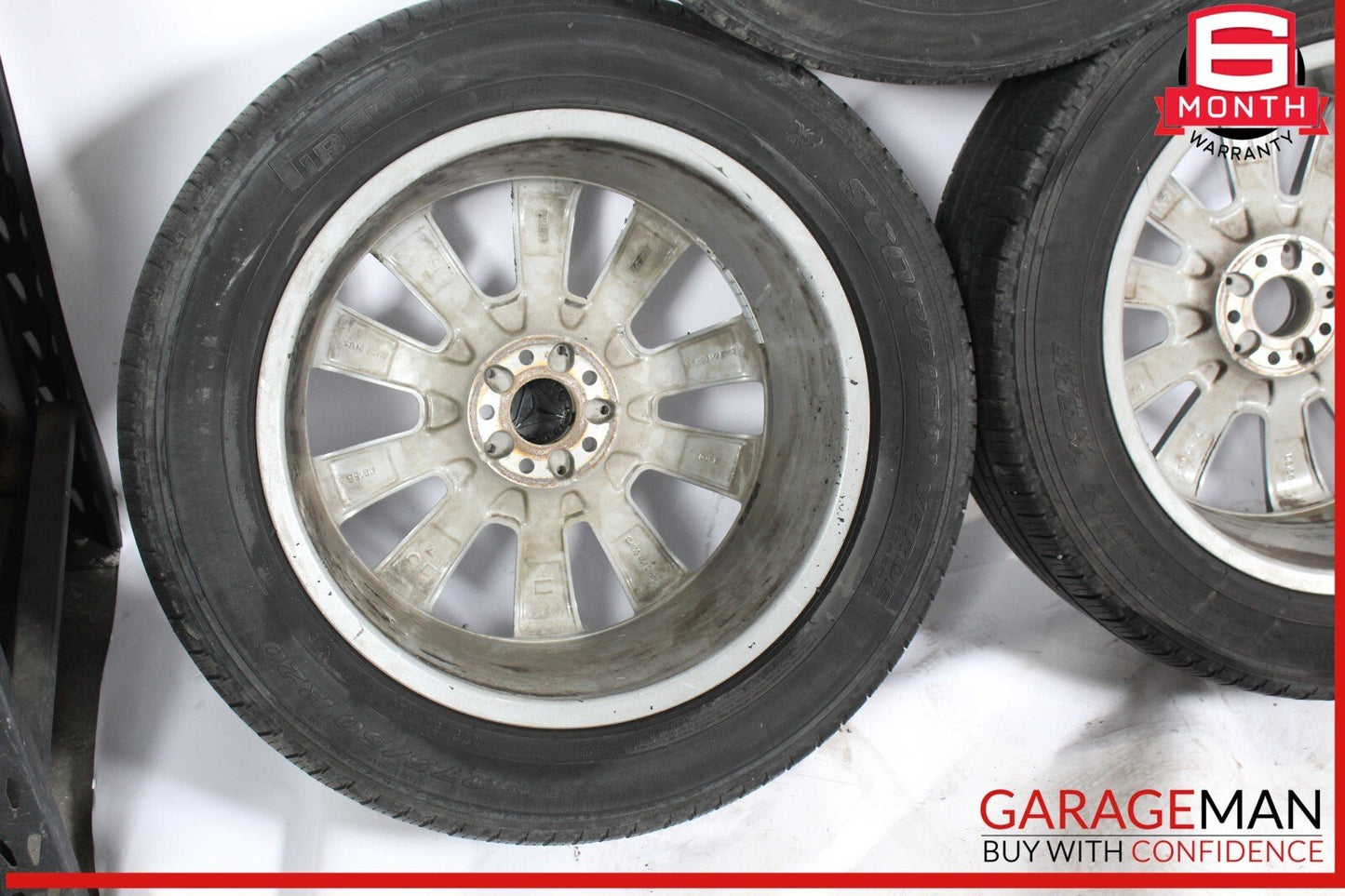 13-19 Mercedes X166 GL450 8.5Jx20H2 ET62 Complete Wheel Tire Rim Set of 4 Pc OEM