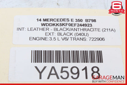 11-17 Mercedes W207 E350 E400 E550 Convertible Logic7 Rear Subwoofer OEM