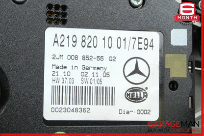 06-09 Mercedes W219 CLS500 Dome Light Lamp Gray 2198201001 OEM