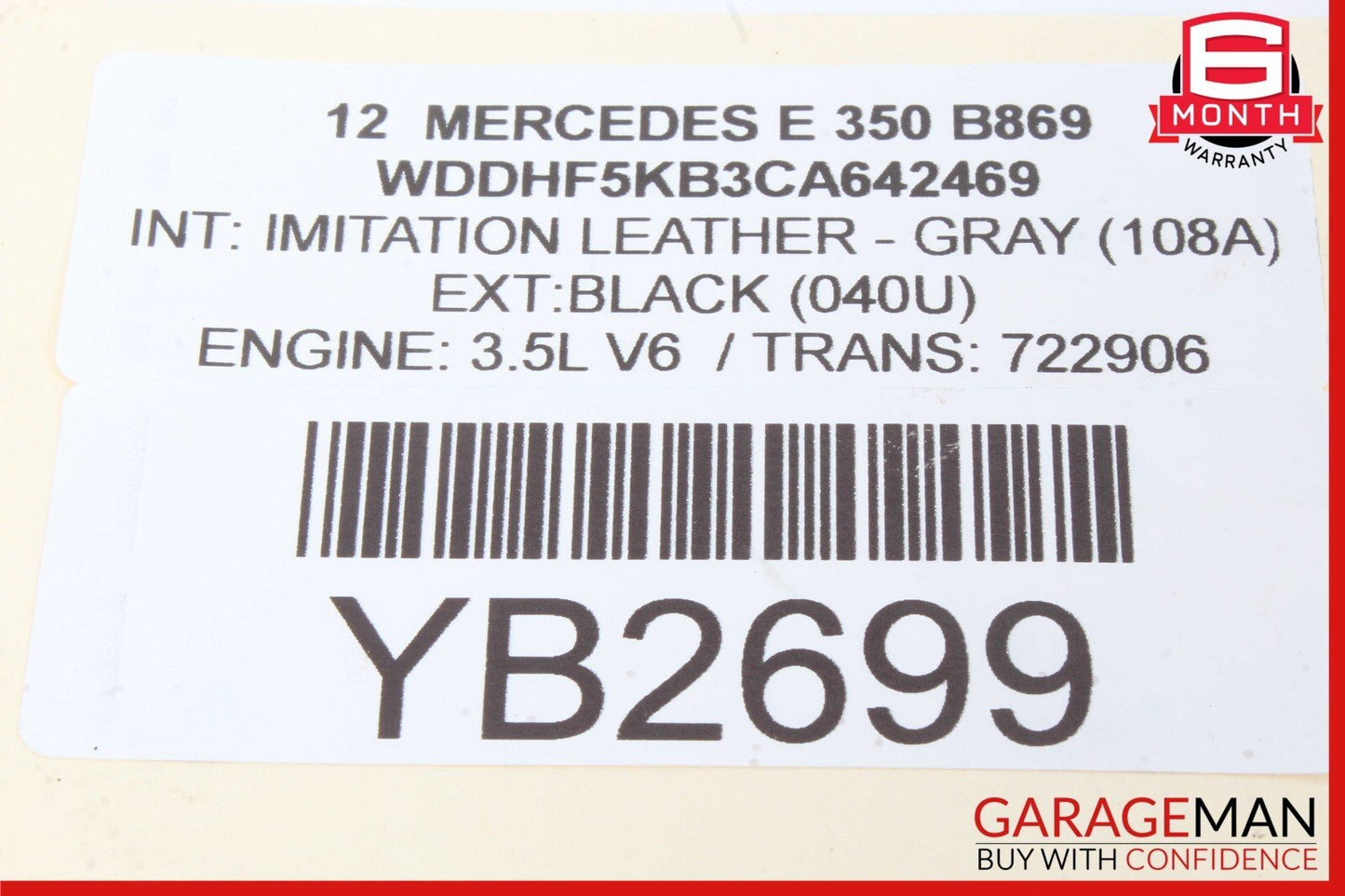 08-14 Mercedes W212 E350 Rear Right Side Spindle Knuckle Hub Bearing Brake Rotor