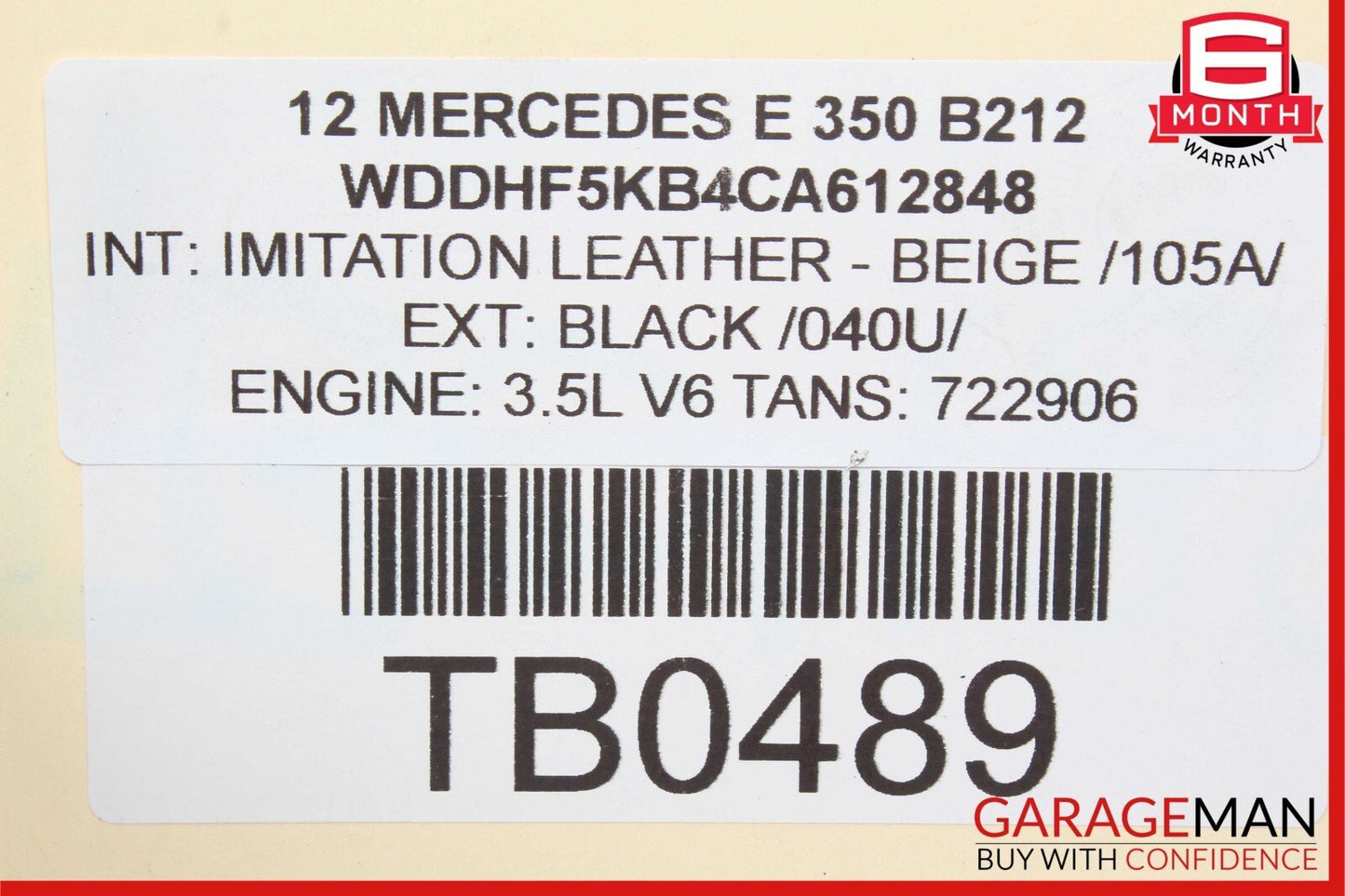 10-16 Mercedes W212 E350 RWD Sedan Front Left Side Spindle Knuckle Hub Bearing