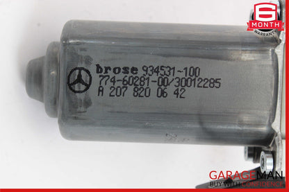 12-20 Mercedes R172 SLK350 SLC300 Front Right Side Door Window Regulator Motor